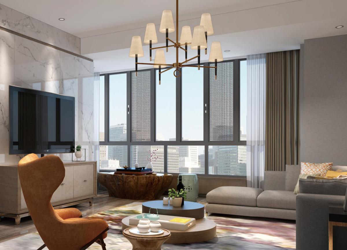 120斷橋三軌推拉窗