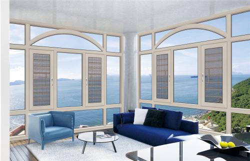 120斷橋平框窗紗一體-GT19003